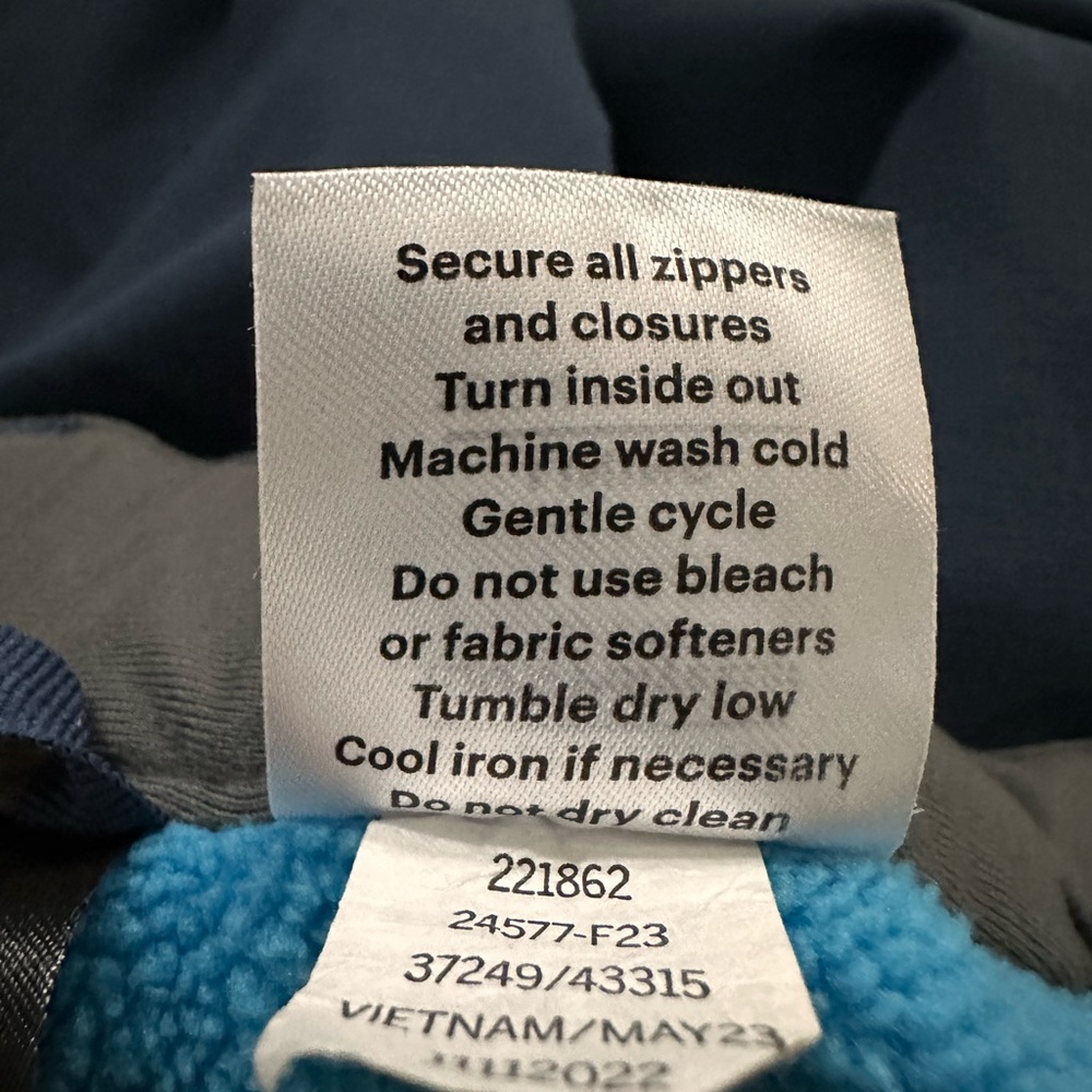 REI Kids' Blue Fleece Jacket